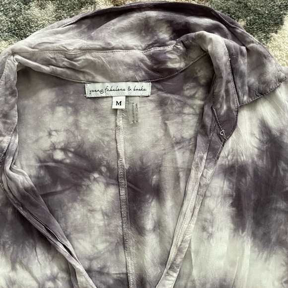 Young Fabulous and Broke Wrap Dress - Size M - Picture 5 of 5